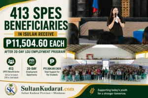 413 SPES beneficiaries in Isulan