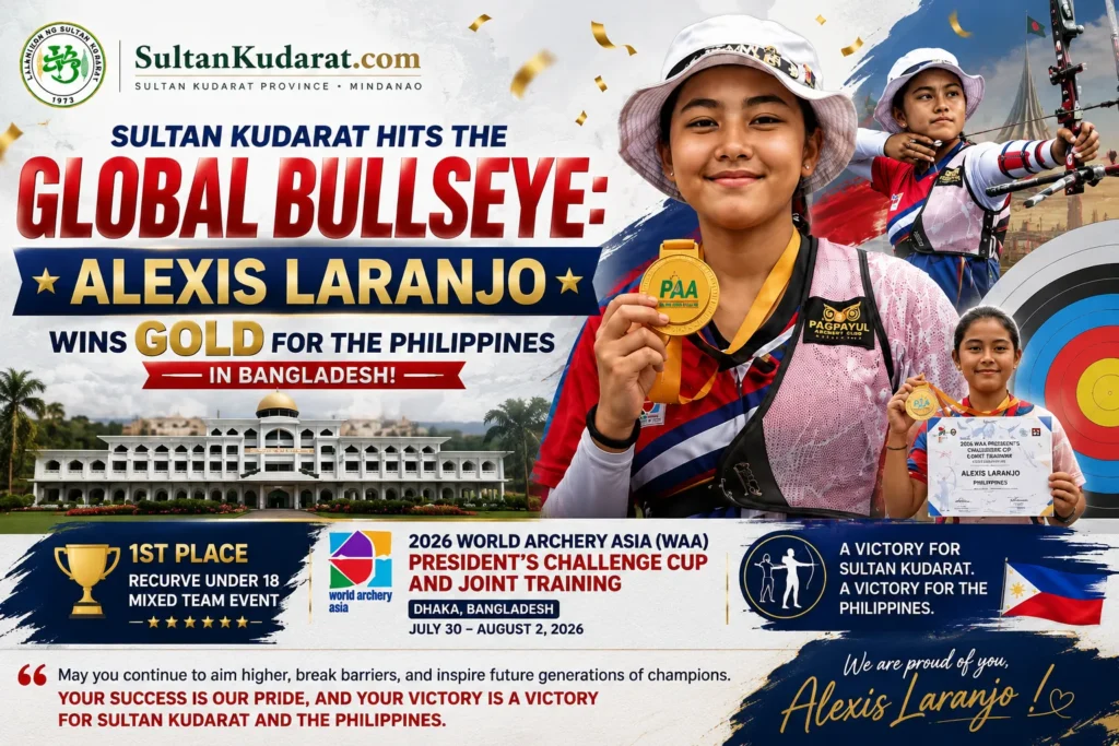 Alexis Laranjo of Sultan Kudarat Wins Gold