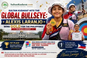 Alexis Laranjo of Sultan Kudarat Wins Gold