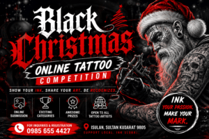Black Christmas Online Tattoo Competition