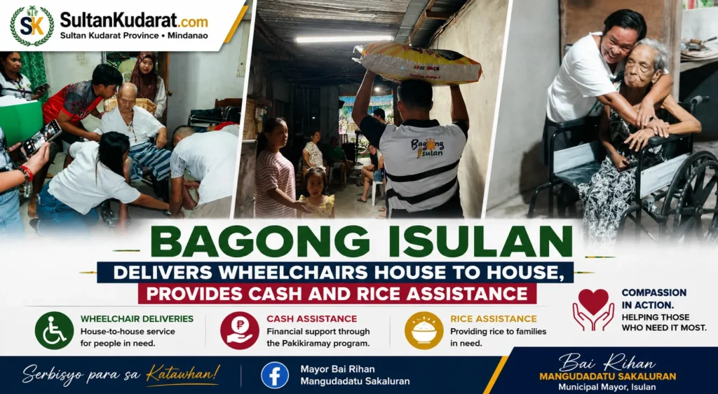 Bagong Isulan wheelchair assistance