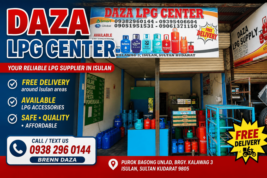 daza lpg center in isulan