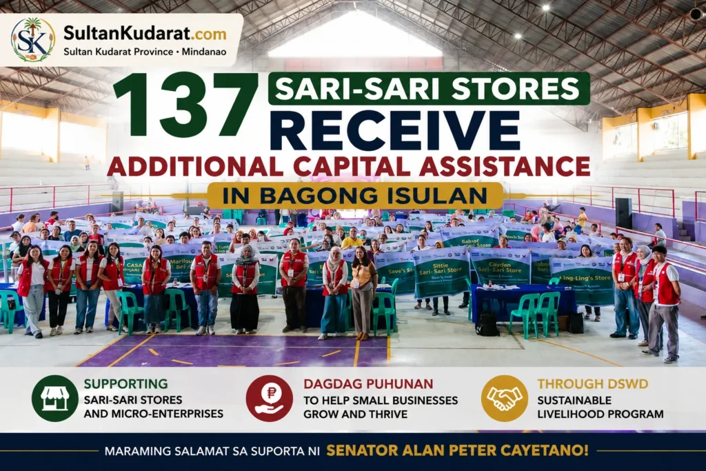 Isulan sari sari store capital assistance