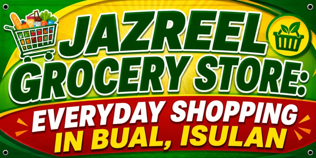 Jazreel Grocery Store isulan