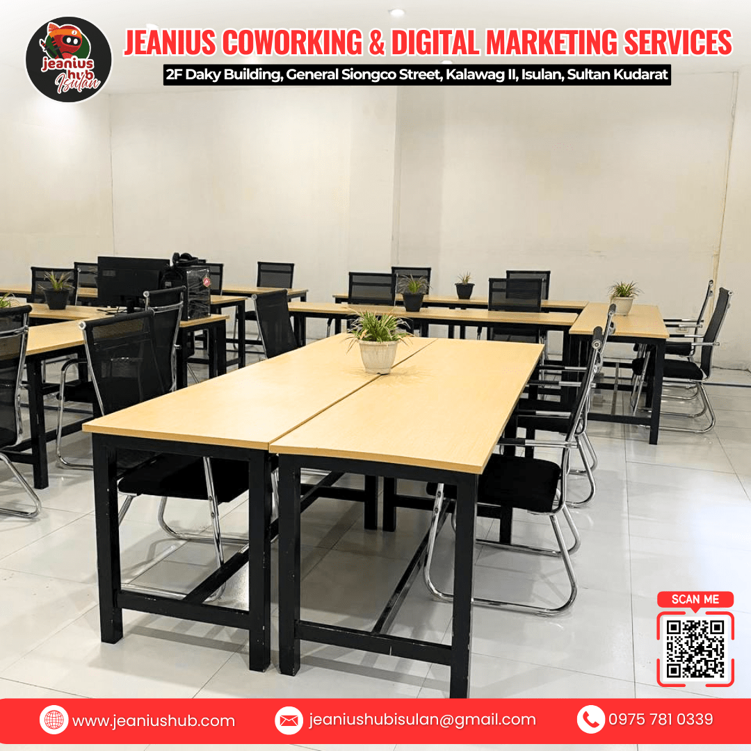Jeanius Hub Isulan conference room for meetings trainings seminars and workshops
