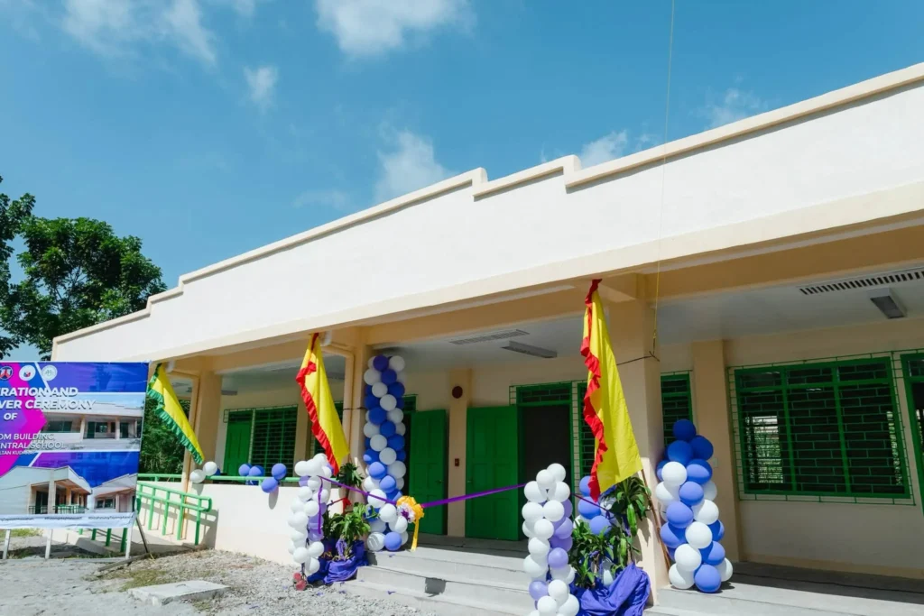 New school building with two classrooms in Isulan Sultan Kudarat