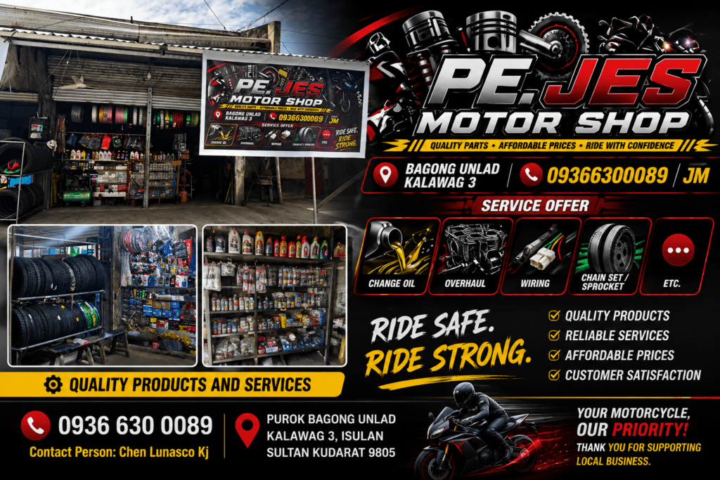 PE JES Motor Shop in Isulan
