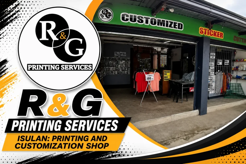 R&G Printing Services Isulan