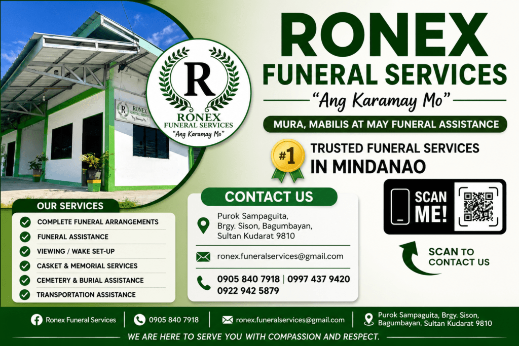 Ronex Funeral Services in Bagumbayan