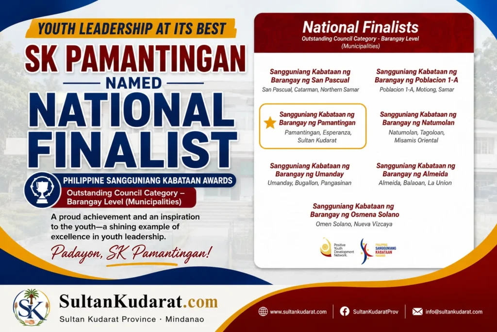 SK Pamantingan National Finalist