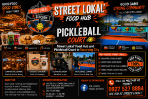 Street Lokal’ Food Hub and Pickleball Court in Tacurong City