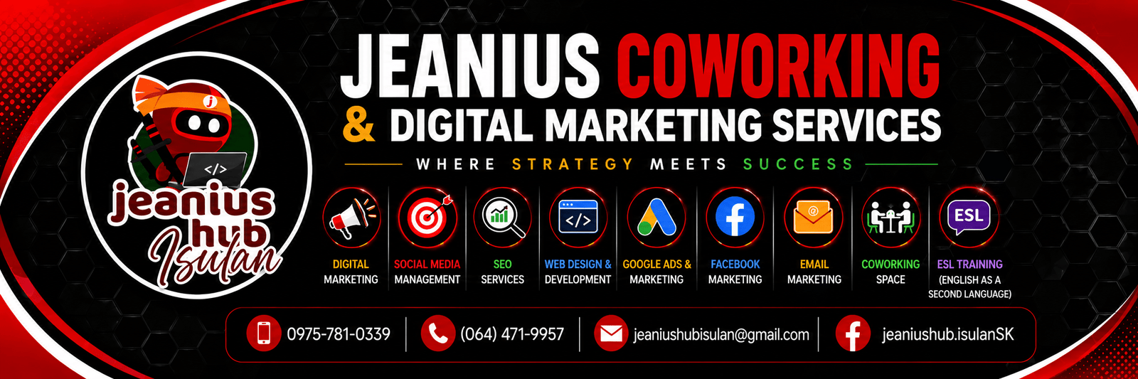 Affordable Coworking Space in Isulan Sultan Kudarat at Jeanius Hub Isulan