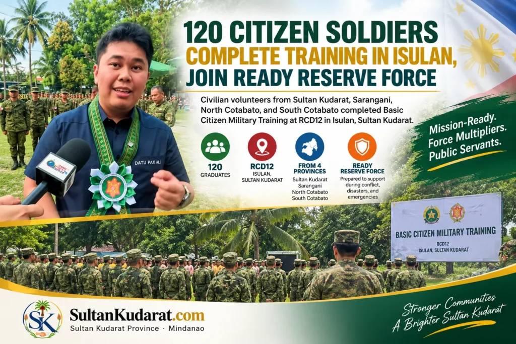 120 Citizen Soldiers Complete Training in Isulan
