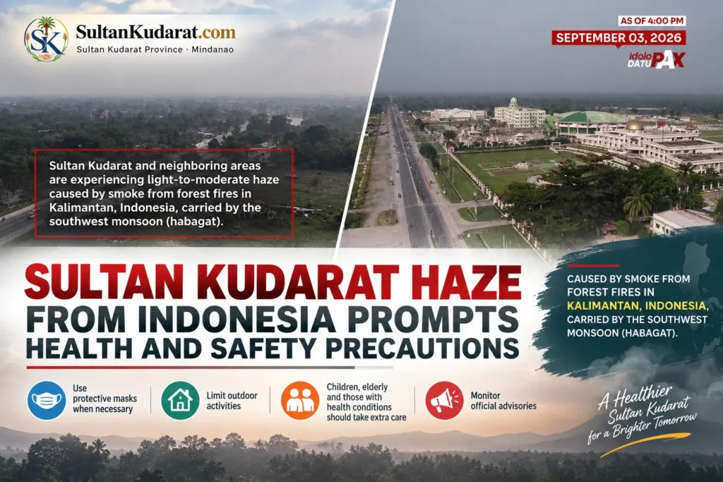 Sultan Kudarat Haze From Indonesia